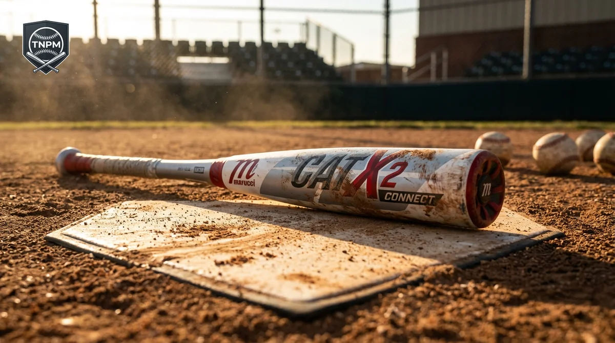 2025 Marucci CatX2 Connect BBCOR review — power hybrid