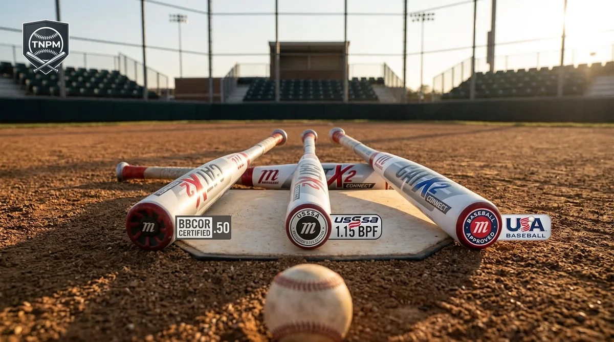 2025 Marucci CatX2 Connect BBCOR vs USSSA vs USA comparison specs and scores