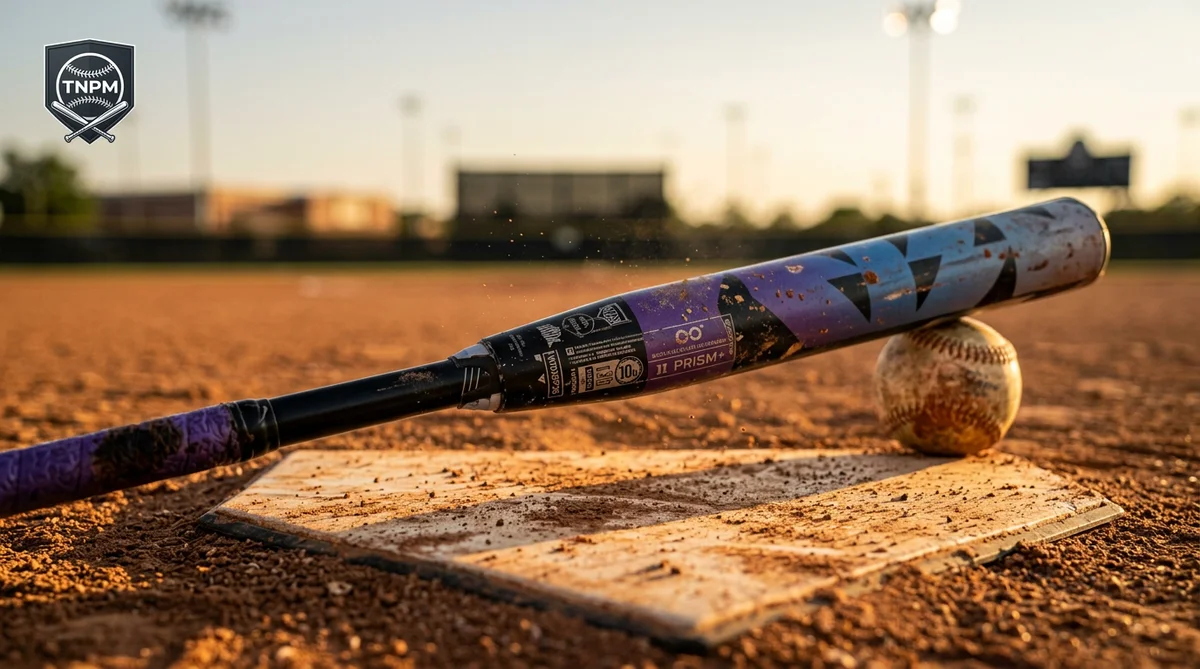2026 DeMarini Prism+ fastpitch bat — slapper-built Gapped Wall composite