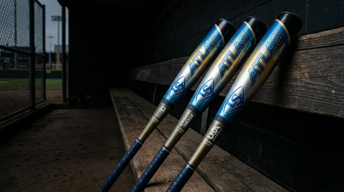 2026 Louisville Slugger Atlas review BBCOR USSSA USA multi-cert baseball bats