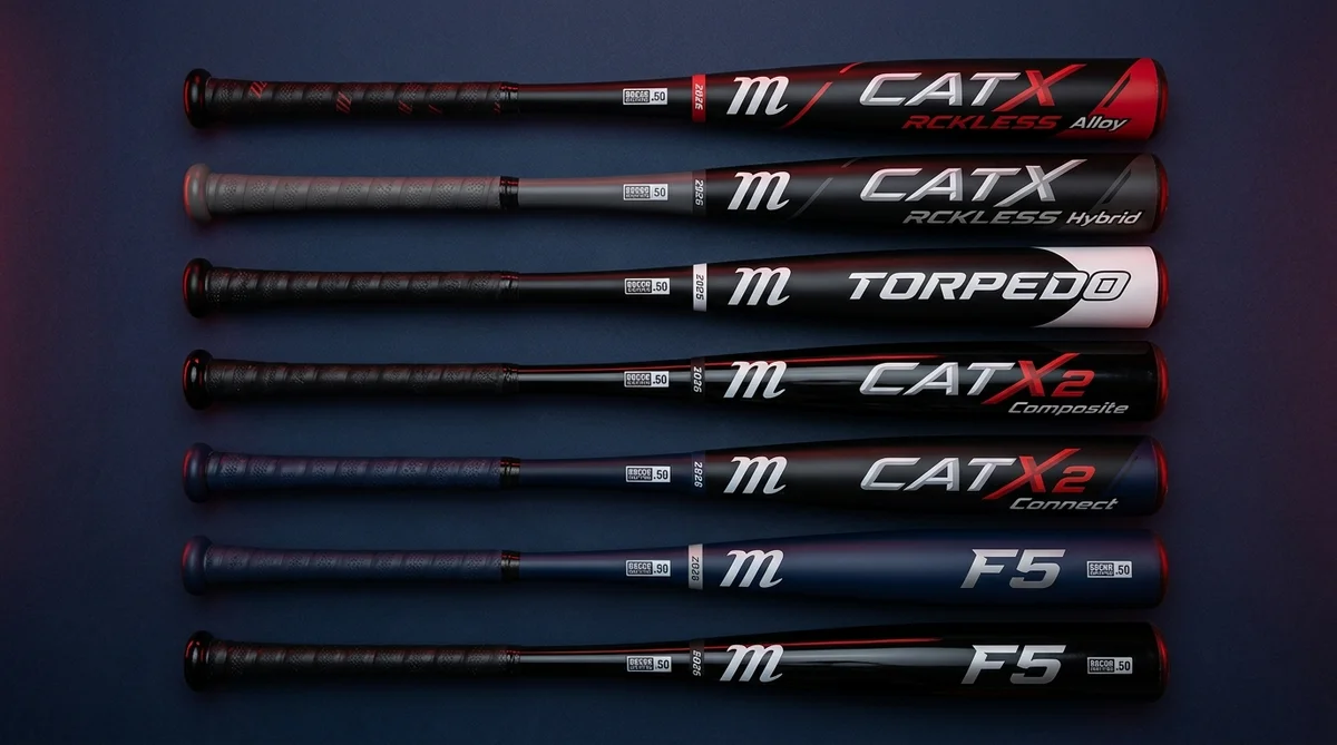 2026 Marucci BBCOR bat lineup — all models reviewed