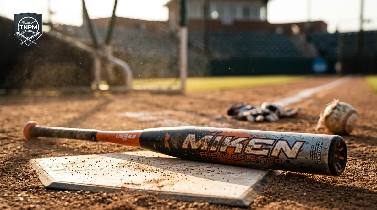 2026 Miken Freak Splatter Maxload USSSA slowpitch bat