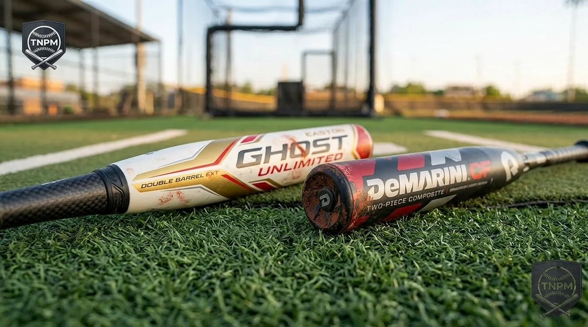Easton Ghost Unlimited Double Barrel EXT barrel design vs standard composite fastpitch barrel