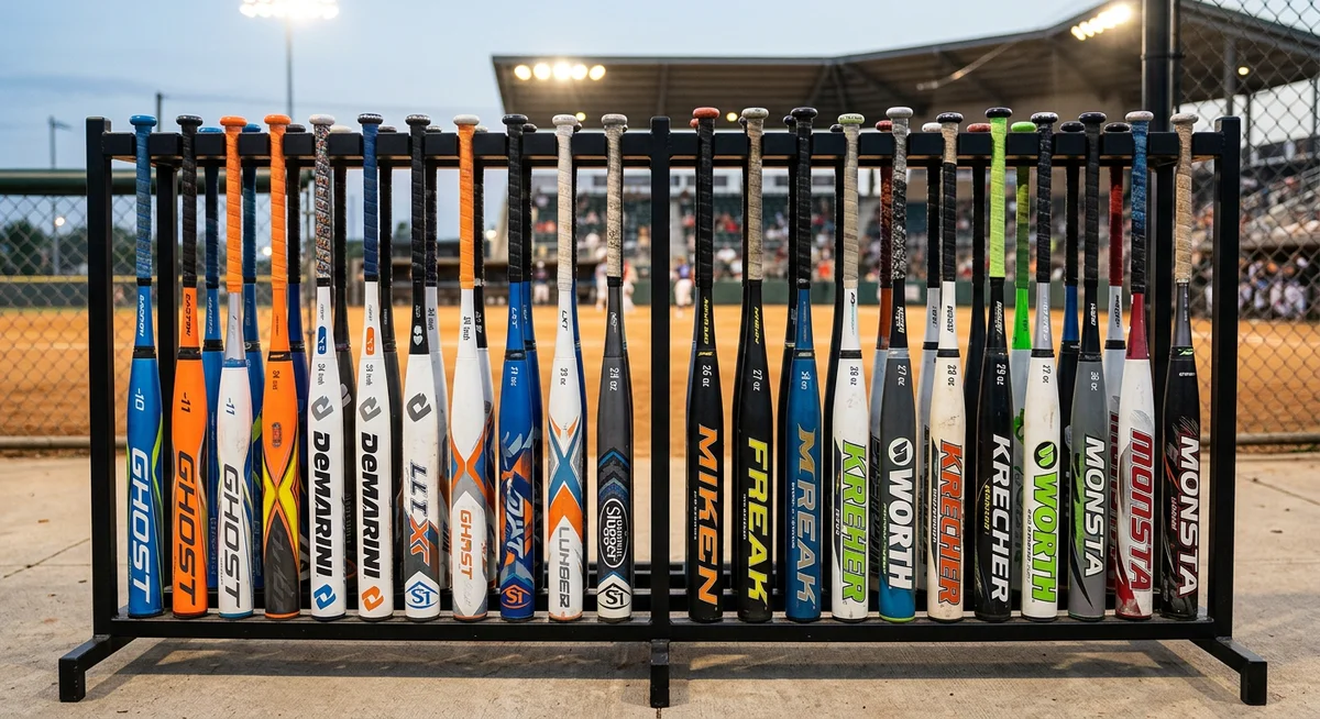 Softball bat drop weight guide fastpitch slowpitch how to choose